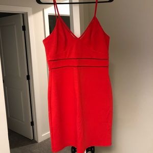 Stunning red holiday dress